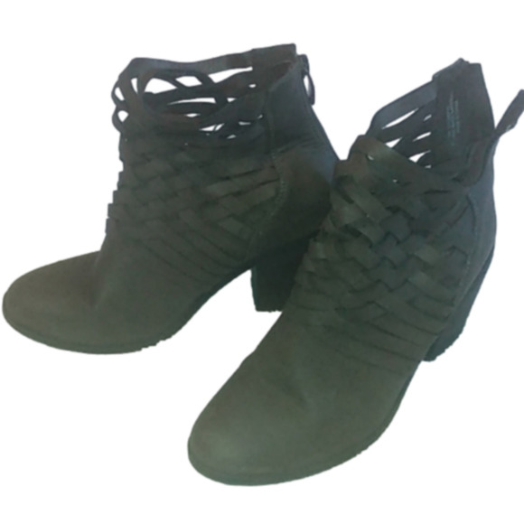 COPY - Cato high heel boots! Brown leather in good condition size 9 - Picture 1 of 7